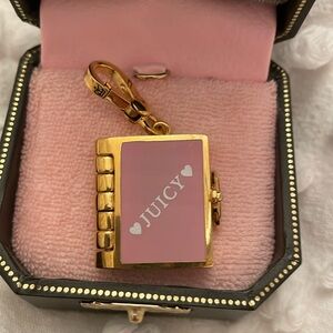 Vintage Juicy Couture look book charm YJRU2320 tagged box